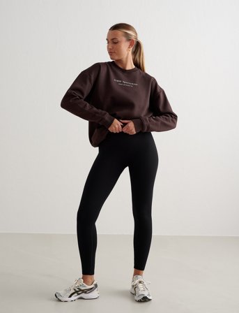aim ́n Serif Sweatshirt - Brown - S