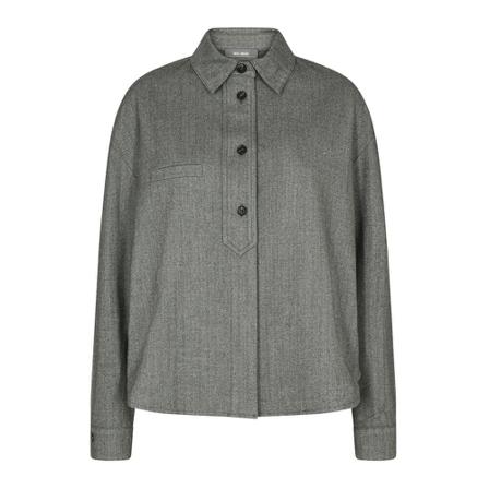 Mos Mosh - Skjortor - Grå - Dam - Storlek: Xl, Dam, Storlek: XL