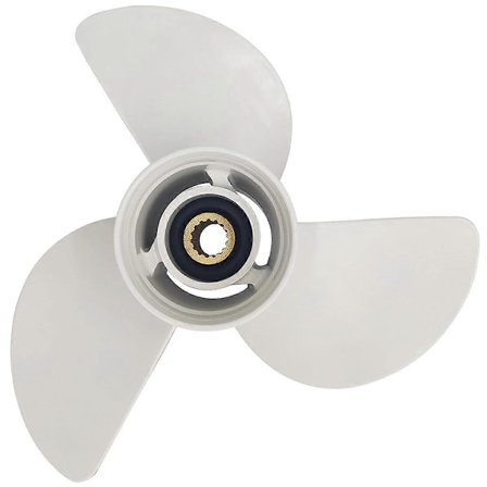 Aluminiumpropell 13 1/2X15-K 6E5-45947-00-EL Kompatibel med 60-115HK utenbordsmotor 6E5-45947-00-Perfet