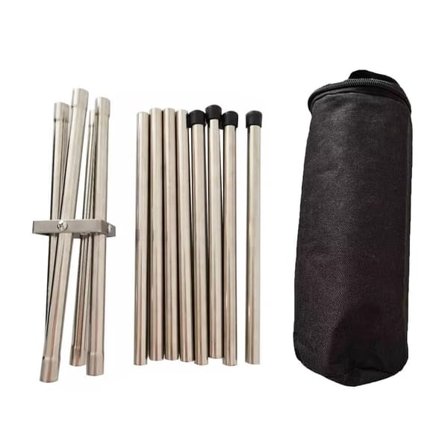 Bærbar Bålplass - Sammenleggbart Bålnett