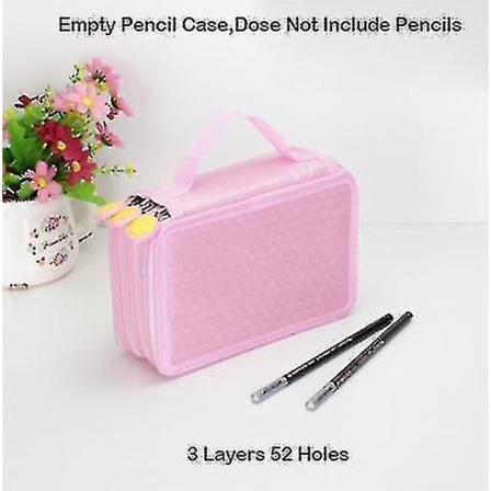 Sööt 48 Reikäinen Koulu Kynäkotelo Pojille Tytöille Kynälaatikko Kawaii Iso 3 Kerrosta Kynäkotelo Kirjatarvikkeet Rangaistukset Pussit Tarvikkeet Pink