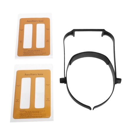 Förstoringsglas 4 Utbytbara Linser Pannband Förstorare 1.6x 2.0x 2.5x 3.5x