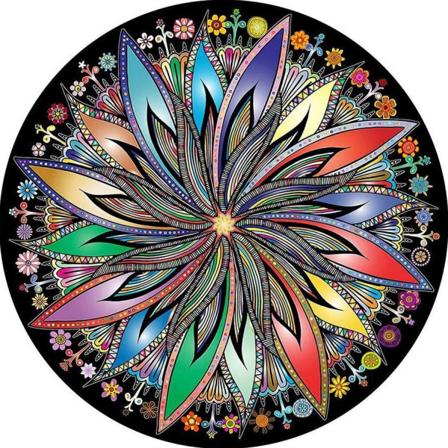 30x40cm 5D DIY Diamantmaleri Full,C#Série Graphique Bagua en C