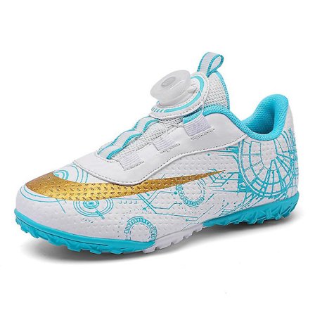 Fotbollsskor för barn Pojkar Fotbollsskor Grästräning Sport Skor Sneakers 3Bd04-1
