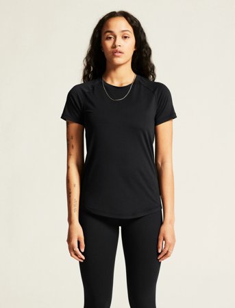 Craft Collective Ss Tee W - Black - M