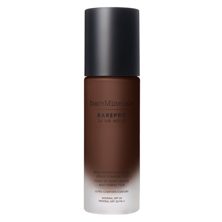 bareMinerals BAREPRO 24 HR WEAR Skin-Perfecting Matte Liquid Foundation Deep 65 Neutral 30ml - Fondotinta liquido