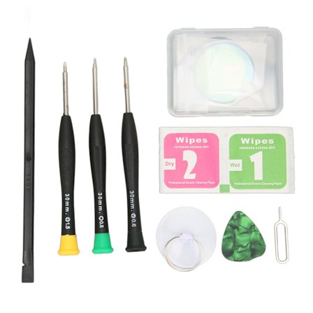 Foran LCD-glasskjerm reparasjonssett Profesjonelt urskjerm erstatningsglass for Samsung Galaxy Watch 4 40mm R860 R865