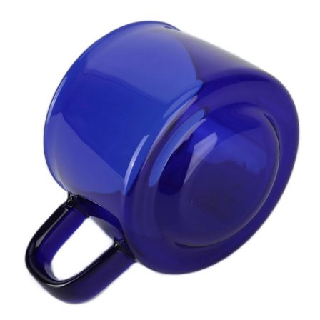 250ML Transparent Borosilikatglas Kaffe Te Vatten Mjölk Kopp med Handtag