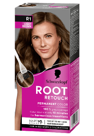 Schwarzkopf Root Retouch Permanent Colour Hårfärg Dam Brun 1ST