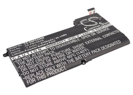 Batteri til bærbar PC for Samsung NP530U4B, NP530U4B-A01US, BA43-00339A og andre.