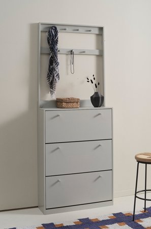 Jotex - Entréoppbevaring MDF Beige ROULA - Kjøp Entrémøbler hos Jotex