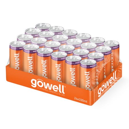 24 x GoWell Functional Drink kasse 33 cl