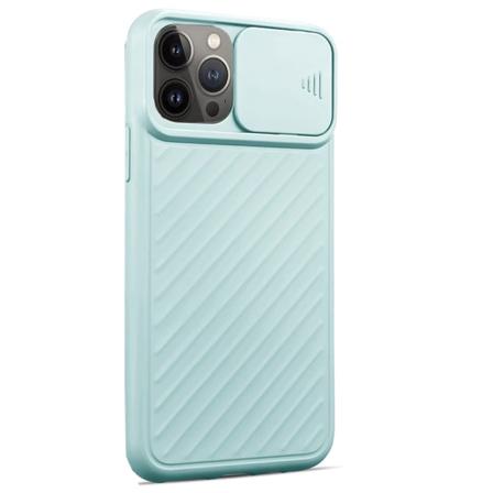 Skyddande Stilrent Skal - iPhone 13 Pro Max Ljusblå