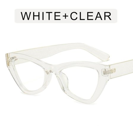 Fashion Street Shot Vintage Shades Anti-ultraviolet Cat Eye Lens Eyewear Anti Glare För Semesterfest Scenföreställning