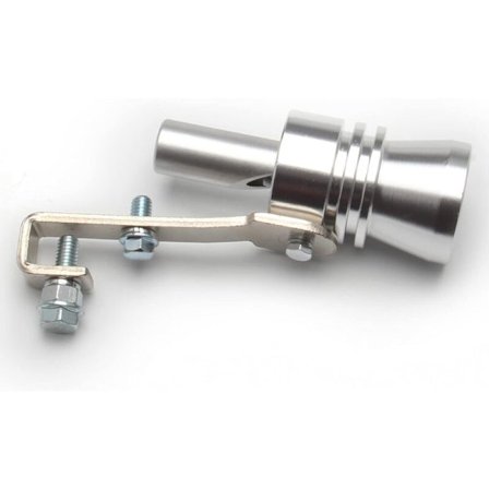 Universal Bil-Turbo Fløjte Simulator, Aluminium Udstødningsfløjte, Kompatibel med 56-85mm Rørdiameter