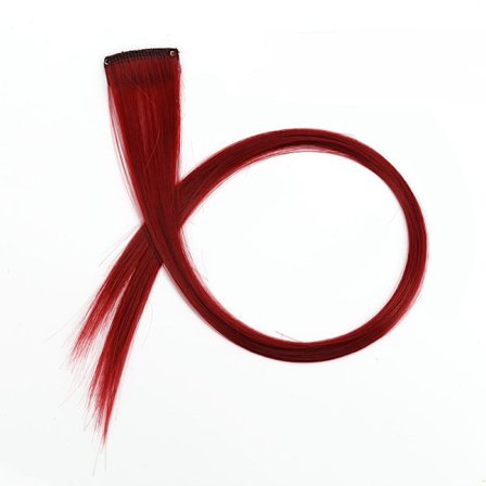 2 st Clip On Peruk Hår Extensions