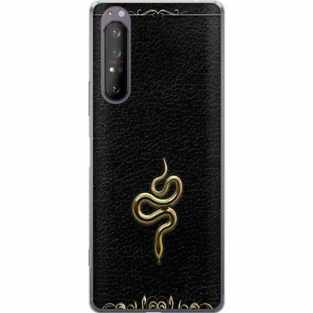 Sony Xperia 1 Ii Genomskinligt Skal Guld Orm