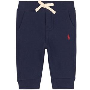 Kids - Ralph Lauren Navy Logo Sweatpants 12 Months - Bottoms - 12 months - Navy