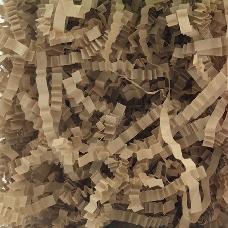 Raffia papir silke plisseret bølget gaveæske papir silke (3 stk.)