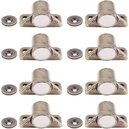 8 st Skåp & Dörr Magnetisk Lås Spärr Skåp Beslag[pl]_tfrf