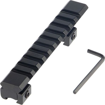 11mm till 20mm Weaver/Picatinny Rail Mount Basadapter för Airsoft-XF7-