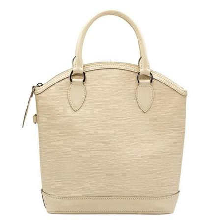Louis Vuitton Vintage Pre-owned Lockit Epi Tas , Grijs , Dames , Maat: ONE Size Vintage Tassen
