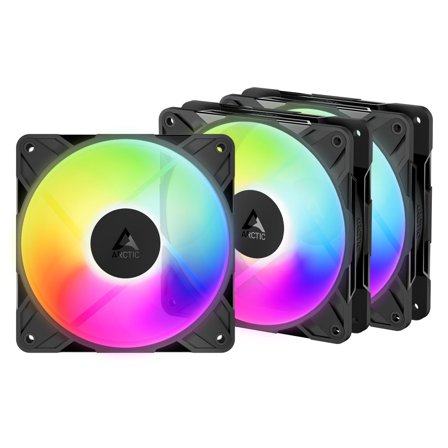 Arctic P12 Pro Reverse A-RGB Case Fan 3-Pack