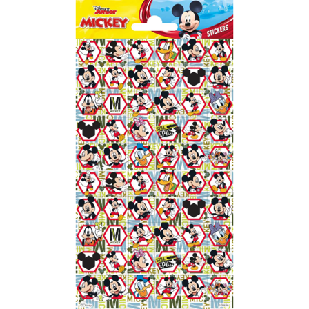 Mickey Mouse 60 St Klistermärken Klistermärke Musse Pigg