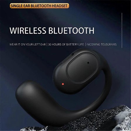 Trådlösa hörlurar Bluetooth-headset med mikrofon benledning