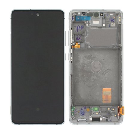 Samsung Galaxy S20 FE 5G Skärm med LCD Display Original - Vit