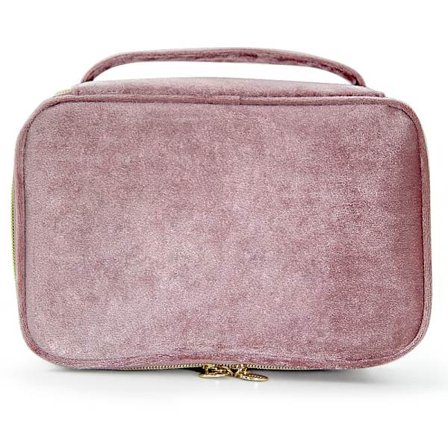 Velvet Makeup Brush Storage Bag - Travel Cosmetic Organizer
