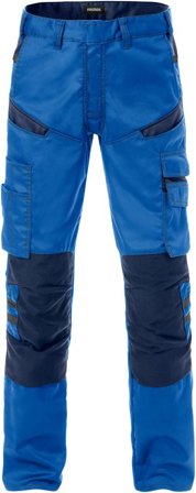 Arbetsbyxor Fristads Herr Byxa 2555 STFP, Royalblå/Marinblå Arbetskläder
