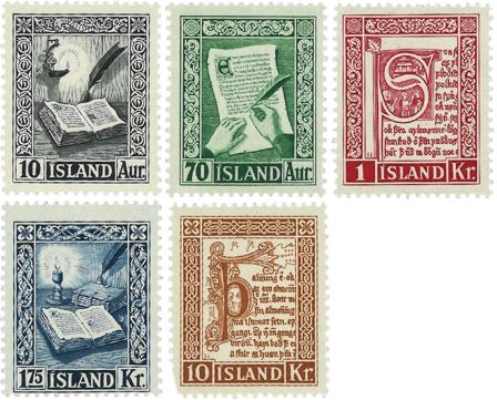 Island - AFA 288-292 - Postfrisk