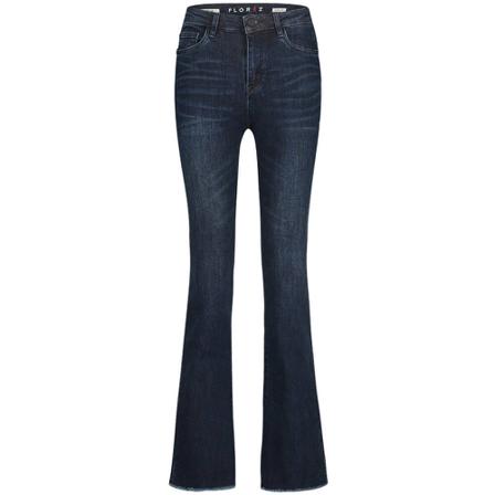Florez, Boot-cut Jeans Blauw, Dames, Maat:W33,stretch