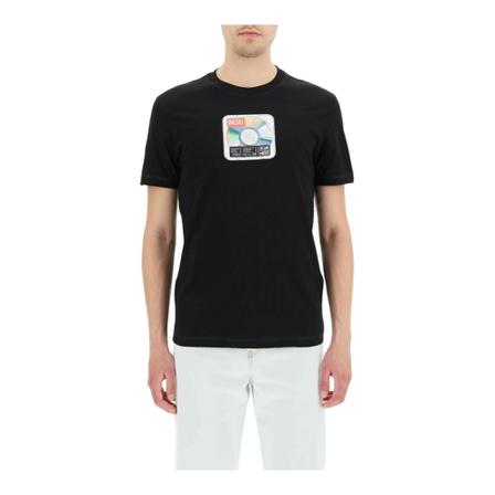 Diesel t-shirt with print Sort, Herre T-shirts