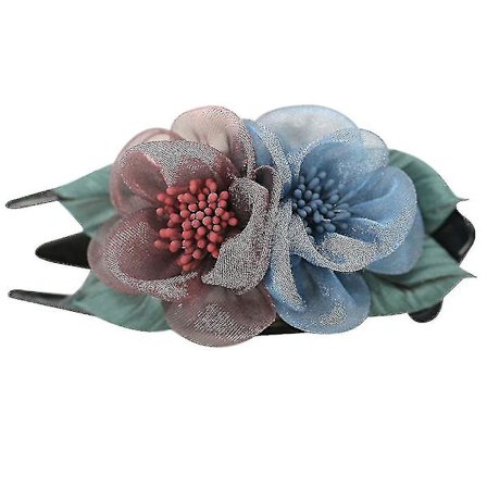 Ankannokka -pihdit Suuri Kolmihampainen Leuka Hiusten Kiinnitys Leuka Naisten Silkkikangas