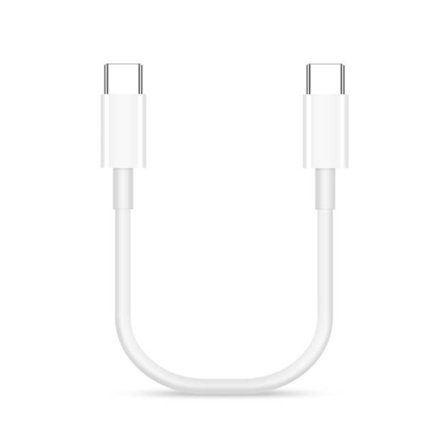 60W 20cm Kort Typ C-kabel USB C till TypeC Snabbdatalinje för Telefon 15 Mobiltelefon