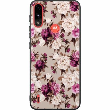 Motorola Moto E7i Power Svart Skal Efflorescent