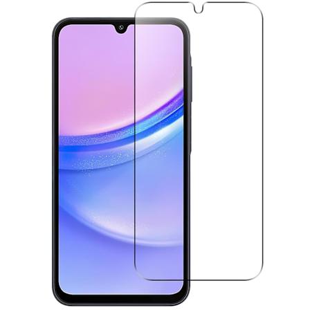For Samsung Galaxy A15 4G skjermbeskytter 2.5D Arc Edge HD klar herdet glassfilm