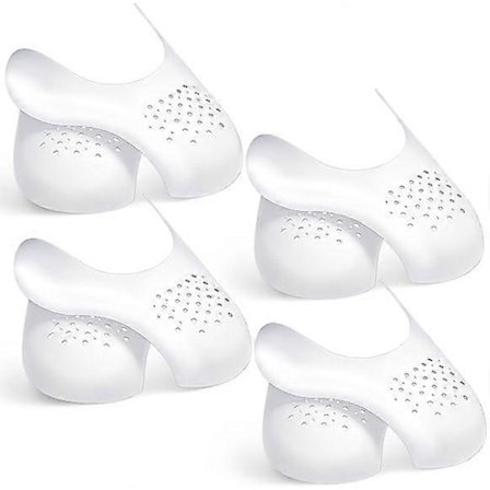 4 paria ryppyjen suojia Air Force -kengille, lenkkarien suojat kenkien ryppyjä vastaan