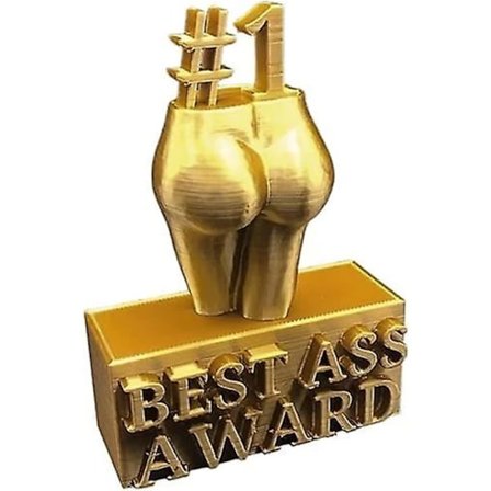 Bedste Røv Pris Bedste Bryster Pris Statue Kreativ Kropsfigur Skulptur Resin Håndværk Numse Bryst Skulptur Sjov Nyhed Resin Trofæ Pris for Voksne