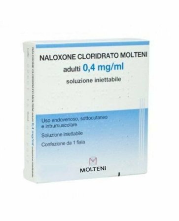 Naloxone Cloridrato Molteni Adulti 0.4mg Soluzione Iniettabile