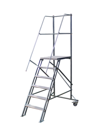 Skeppshultstegen 240-200-1 Arbetsplattform med räcke 2 meter, Stegar & ställningar