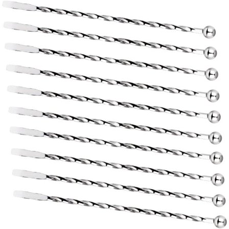 Silver - Rostfritt stål cocktailpinne mot korrosion, 19 cm D