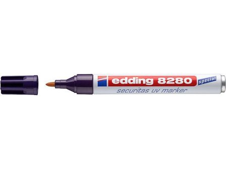 edding Märkpenna 8280 UV marker - Lyreco - Kontorsmaterial - Pennor - Märkpennor - Rund spets