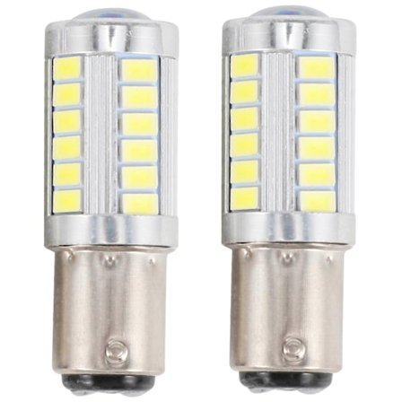 Superstark LED 1157 LED-lampa P21/5W BAY15D LED-lampa med 33SMD 5730 Chipset för Broms, Tu-Perfet