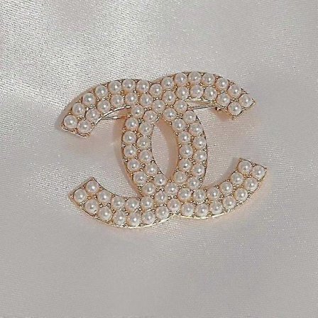 Dobbel C Brosje Perlenål for Dress - Femtagget Stjerne Smykketilbehør