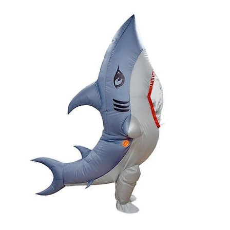 Morsomt tegneserie oppblåsbar kostyme spill utkledning Halloween jumpsuit oppblåsbare kostymer