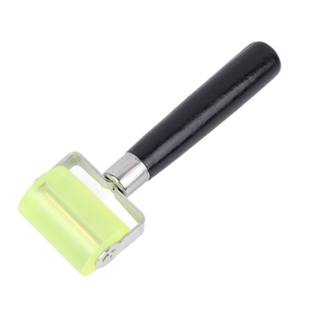 Silikon sømvals ca. 2 tommer Enkel betjening Holdbar bærbar glattende håndtak Tapetvals for skinnhåndverk