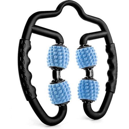 Skumrulle Massasjer, Leggskum Massasjeverktøy, Arm Smertelindring, Stive Og Stramme Muskler, Fascia Roller Blå